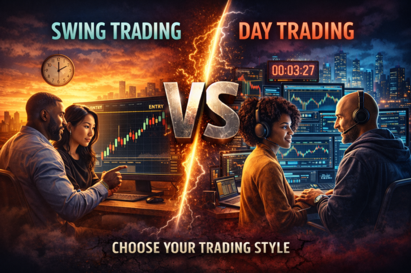 Swing Trading vs. Day Trading: Which Path Fits Your Personality, Time, and Profit Goals?